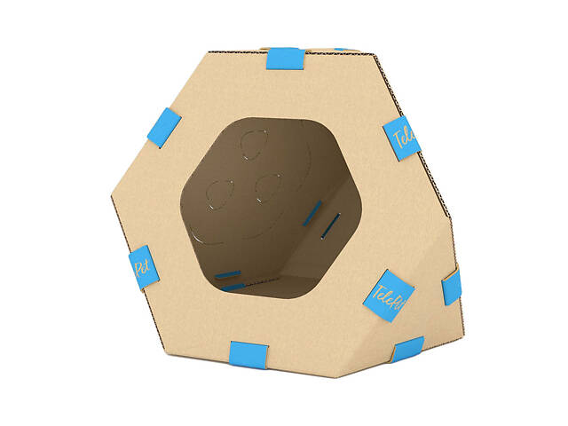 Модульний будиночок для котів ТелеПет (440х440х370мм) - Фото 1