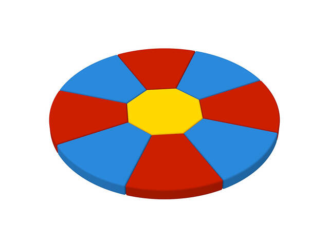 Модульний набір Ромашка KIDIGO - Фото 4