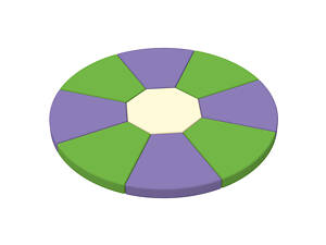 Модульний набір Ромашка KIDIGO