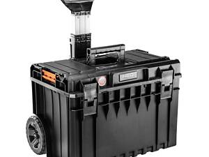 Модульний ящик для інструменту NEO на колесах, телескопічна ручка (84-266)