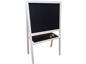 Мольберт детский Мольбертік 3в1 65х54х109 см Белый (ВК 14)