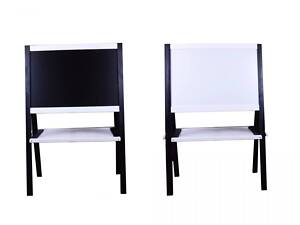 Мольберт доска двусторонний 60х40х100 магниты мел черно-белый