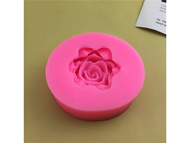 Молд силіконовий кондитерський для мастики та шоколаду Троянда - Фото 5
