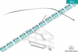 Молдинг / накладка кузова ( водоотвод ) правый A2106906062 Mercedes / МЕРСЕДЕС E-CLASS 1995- / Е-КЛАСС