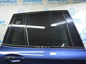 Молдинг дверь-стекло центральный задний правый BMW X3 G01 18-21 черный глянец (01) 51357410040