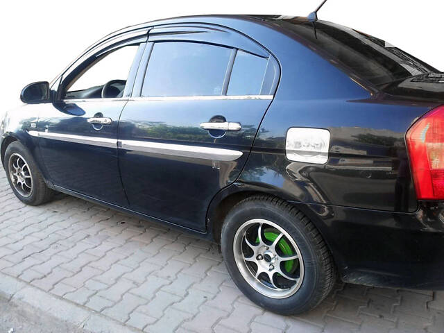 Молдинг дверний (4 шт, нерж.) Для Hyundai Accent 2006-2010 рр.