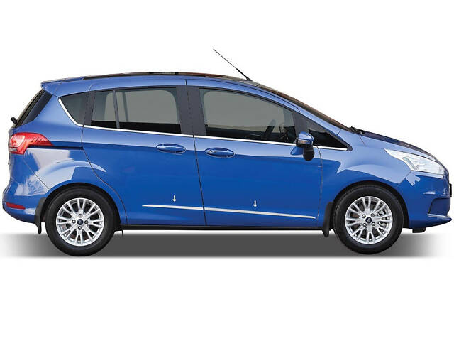 Молдинг дверной OmsaLine (4 шт, нерж) для Ford B-Max 2012-2017 гг