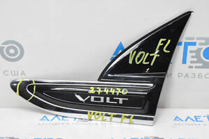 Молдинг герба крила лівий Chevrolet Volt 11-15 зламані напрямки