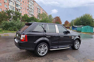 Молдинг на дверні стійки (нерж) для Range Rover Sport 2005-2013рр.