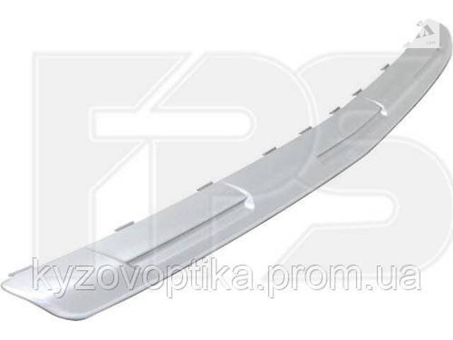 Молдинг накладки бампера передний Chevrolet Trax 2013-2016 (Fps) серый металлик