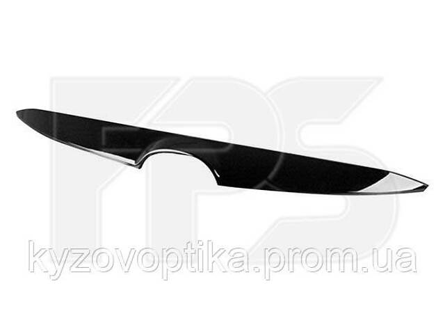 Молдинг решётки радиатора для Mazda CX5 2012-2015 (TEMPEST) черн. глянец