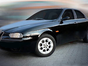 Молдинги на стекло (нерж.) для Alfa Romeo 156 1997-2007 гг