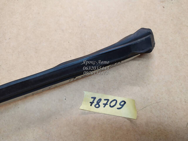 Молдинг двери передний правый хром BMW 5 E60 2003-2007 000078709 - Фото 2