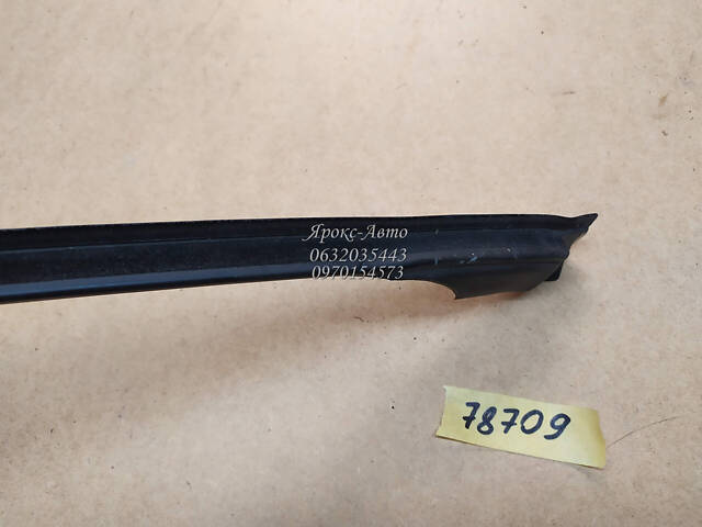 Молдинг двери передний правый хром BMW 5 E60 2003-2007 000078709 - Фото 6