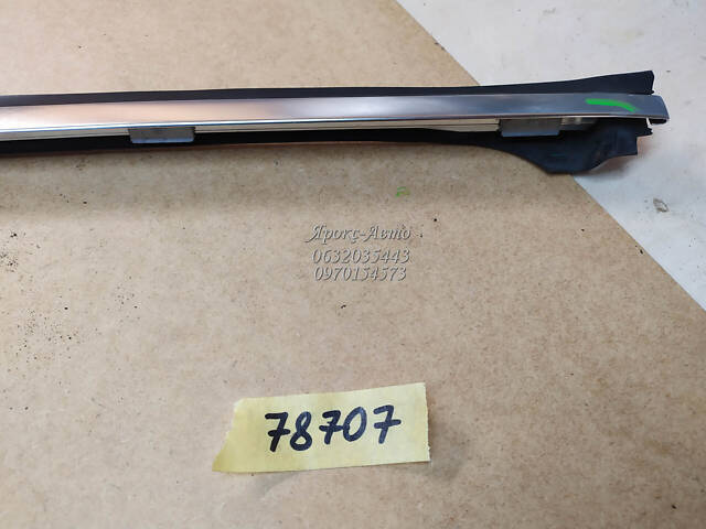 Молдинг двери верхний передней лев BMW X5 E70 2007 - 2013 000078707 - Фото 7