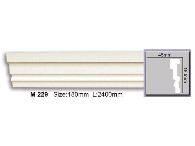 Молдинг гладкий поліуретановий Harmony M 229 - Фото 1
