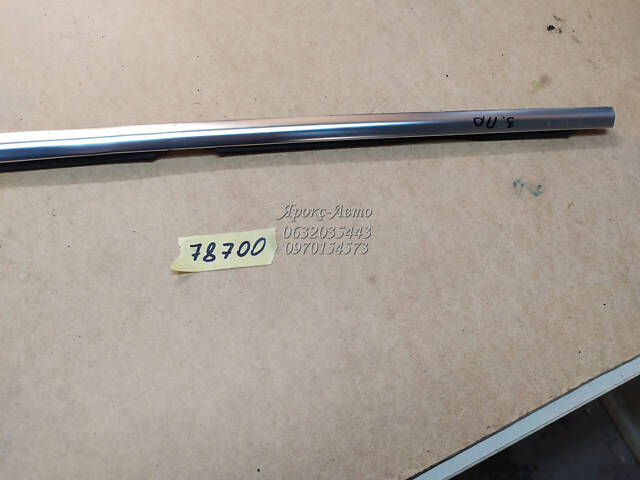 Молдинг Накладка хром задней прав нижней двери BMW X5 E70 2007-2013 000078700 - Фото 3