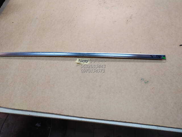 Молдинг Накладка хром задней прав верхней двери BMW X5 E70 2007-2013 000078698 - Фото 1