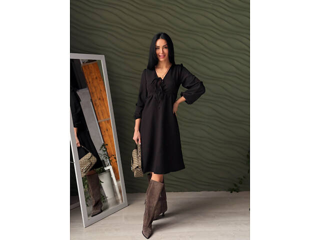 Молодіжна сукня вільного крою 'Boho' | Норма і батал - Фото 4