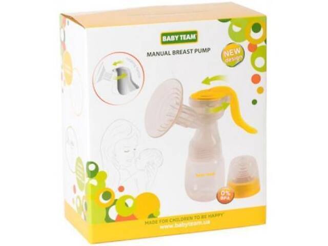 Молоковідсмоктувач Baby Team Механічний (0010) - Фото 4