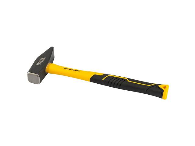 Молоток слюсарний MASTERTOOL 1000 г HRC 50 рукоятка фібергласова 320 мм 02-0910