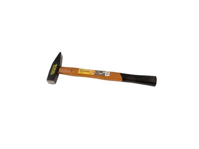 Молоток слюсарний MASTERTOOL 300 г HRC 56 рукоятка з дерева з полімерним захистом 300 мм 02-0203 Молоток слюсарний MASTERTOOL 300 г HRC 56 рукоятка з дерева з полімерним захистом 300 мм 02-0203
