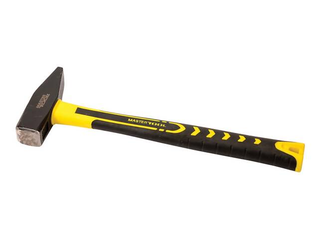 Молоток слюсарний MASTERTOOL 800 г HRC 50 рукоятка фібергласова 330 мм 02-0808 Молоток слюсарний MASTERTOOL 800 г HRC 50 рукоятка фібергласова 330 мм 02-0808