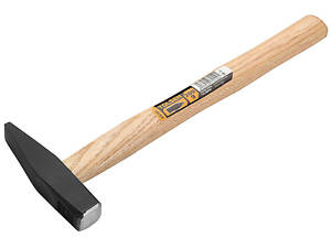 Молоток слесарный Tolsen 200г 28см рукоятка деревянная (25121)