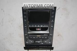 Монитор, дисплей, навигация Lexus GS300 GS430 06 черн