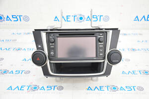 Монитор, дисплей, навигация Toyota Highlander 11-13 JBL