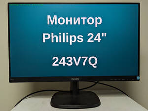 Монитор 24' Philips 243V7Q безрамочный /IPS /FullHD /HDMI