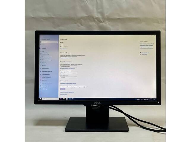 Монитор Б-класс Dell E2216H / 22' (1920x1080) TN / VGA, DisplayPort / VESA 100x100 + Кабели питания - Фото 3