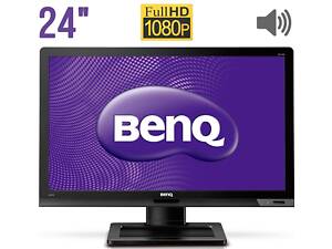 Монитор BenQ BL2400 / 24' (1920x1080) VA / VGA, DVI, DisplayPort / Встроенные колонки 2x 1W / VESA 100x100