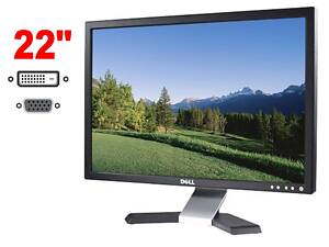Монітор Dell E228WFPc / 22' (1680x1050) TN / 1x DVI, 1xVGA / VESA 100x100