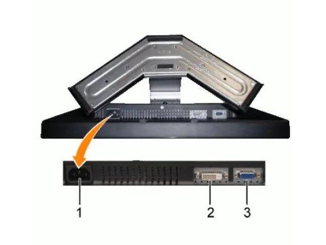 Монітор Dell E228WFPc / 22' (1680x1050) TN / 1x DVI, 1xVGA / VESA 100x100 - Фото 6