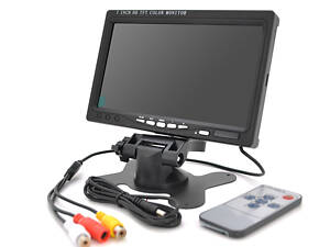 Монітор для відеоспостереження TFT 7', AV, 1024*600ips, 12V, BOX