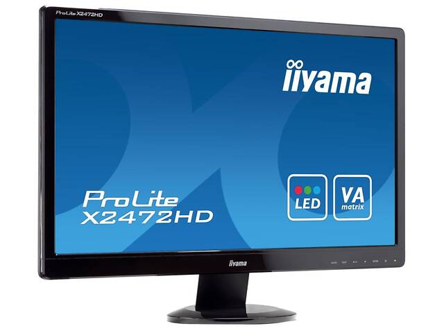 Монітор iiyama ProLite E2472HD чорний (24' VA/1920x1080/16:9/HDMI/DVI/VGA) Б/В<br> <br> <br> <br> <br> <br> <br> <br> - Фото 3