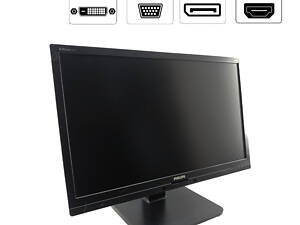 Монітор Philips 241P6E / 24' (1920x1080) IPS / DVI, VGA, HDMI, DP