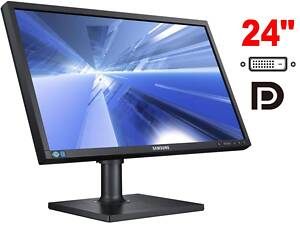 Монитор Samsung S23E650 / 23' (1920x1080) PLS / 1x DisplayPort, 1x DVI, 1x VGA / VESA 100x100 / Pivot