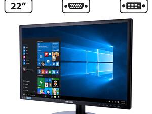 Монітор Samsung SyncMaster S22B420BW / 22' (1680x1050) TN / DVI, VGA / Pivot / VESA 100x100 + Кабелі (VGA, DVI на вибір) та живлення