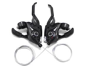 Моноблок Shimano ST-EF51-7 Altus 3x7. Велосипедні ручки перемикання швидкості Shimano ST-EF51-7 Altus