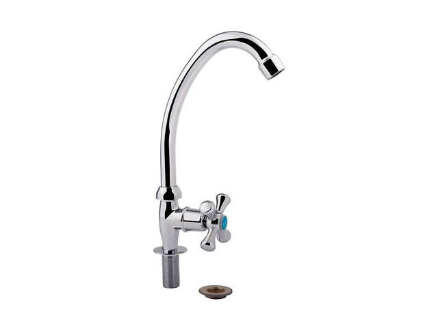 Монокран для кухні Lidz Lamb 269F LDLAM269FCRM22310 Chrome - Фото 3