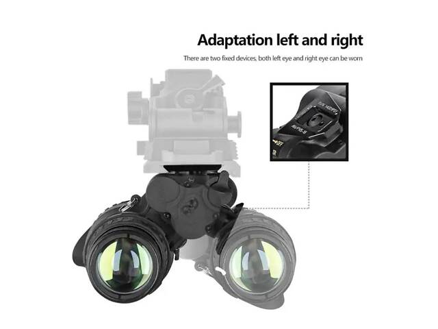 Монокуляр ночного видения Spina optics PVS-18, 1х32, цифровой, крепление на шлем + на Пикатинни + подсумок. - Фото 3
