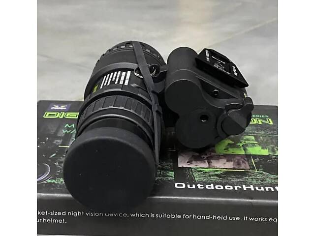 Монокуляр ночного видения Spina optics PVS-18, 1х32, цифровой, крепление на шлем + на Пикатинни + подсумок. - Фото 7