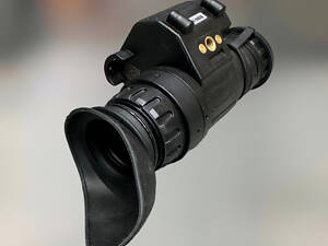 Монокуляр нічного бачення NORTIS Night Vision Monocular 14 PRO kit (IIT GTX Green), ПНБ, зелений фосфор, з кріпленням на шолом