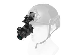 Монокуляр ночного видения ПНВ с 3Х зумом и креплением на шлем Nectronix NVG20 (PVS-14)