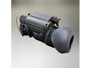 Монокуляр ночного видения AGM PVS-14 NW1, ПНВ, белый фосфор, крепление для головы в комплекте