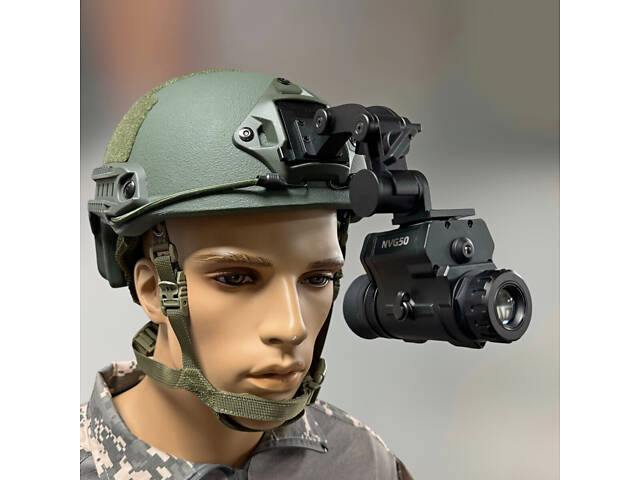 Монокуляр нічного бачення Spina optics NVG50, цифровий, 940 нм, WiFi, кріплення на шолом і на зброю - Фото 1