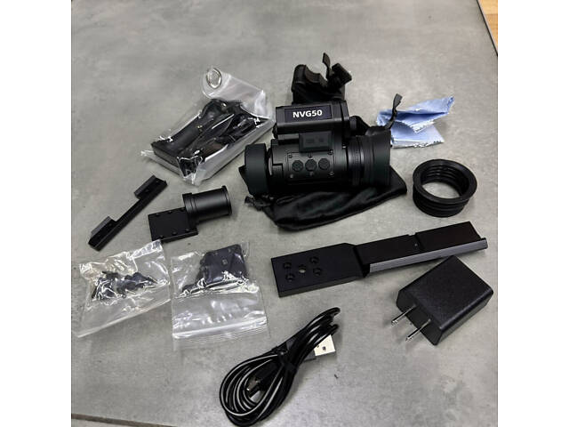 Монокуляр нічного бачення Spina optics NVG50, цифровий, 940 нм, WiFi, кріплення на шолом і на зброю - Фото 9