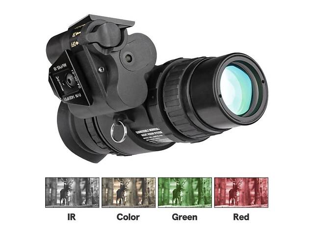 Монокуляр нічного бачення Spina optics PVS-18, 1х32, цифровий, кріплення на шолом, підсумок - Фото 9